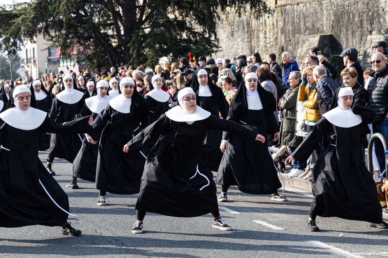 El humor reina en Hondarribia