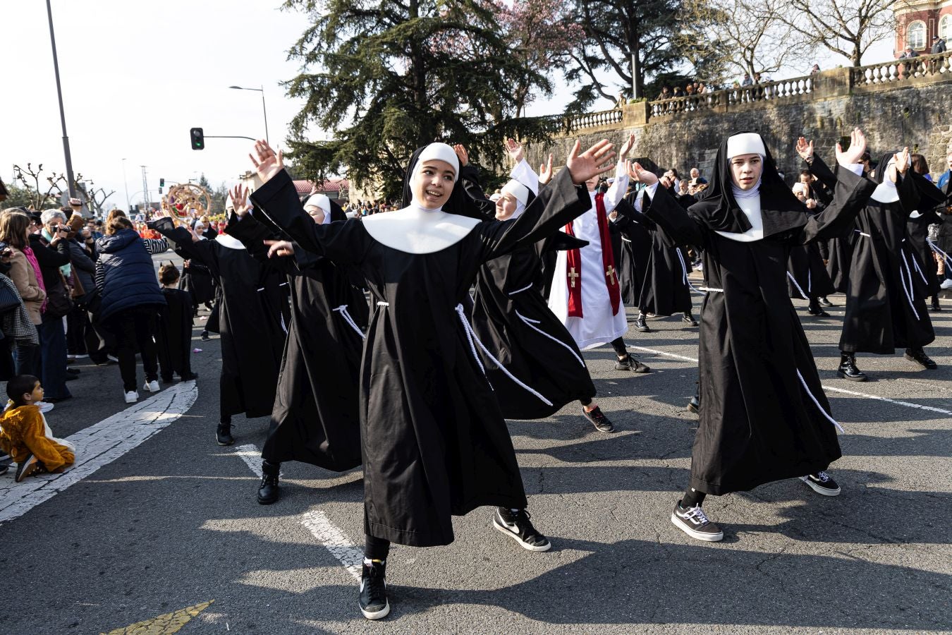 El humor reina en Hondarribia