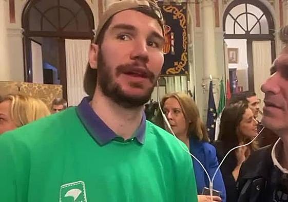 Darío Brizuela: «Me llevaré la Copa pequeña a Donostia»