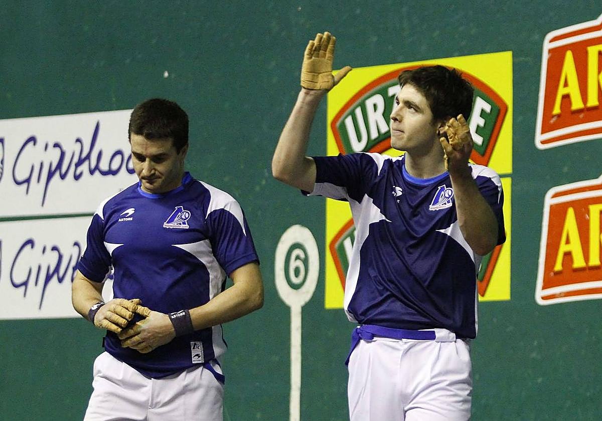 Iker Irribarria, el día de su debut el 22 de marzo de 2015.