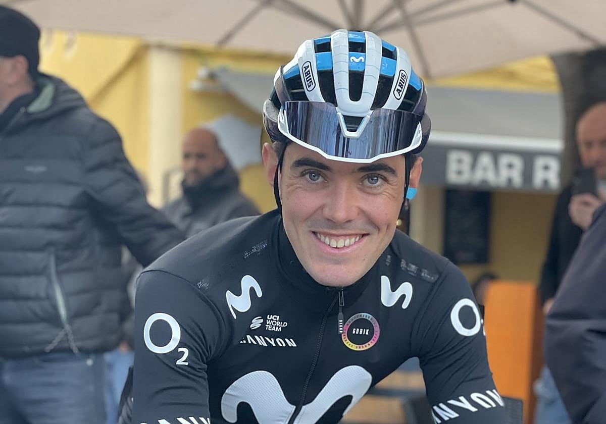 El ezkiotarra Alex Aranburu afronta con optimismo la temporada 2023.