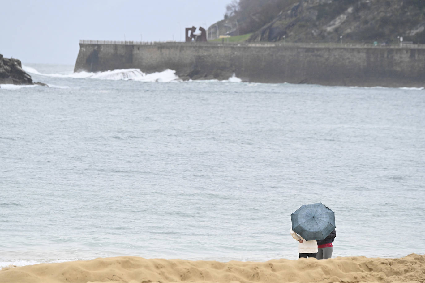 La lluvia no quiere dejar escapar febrero
