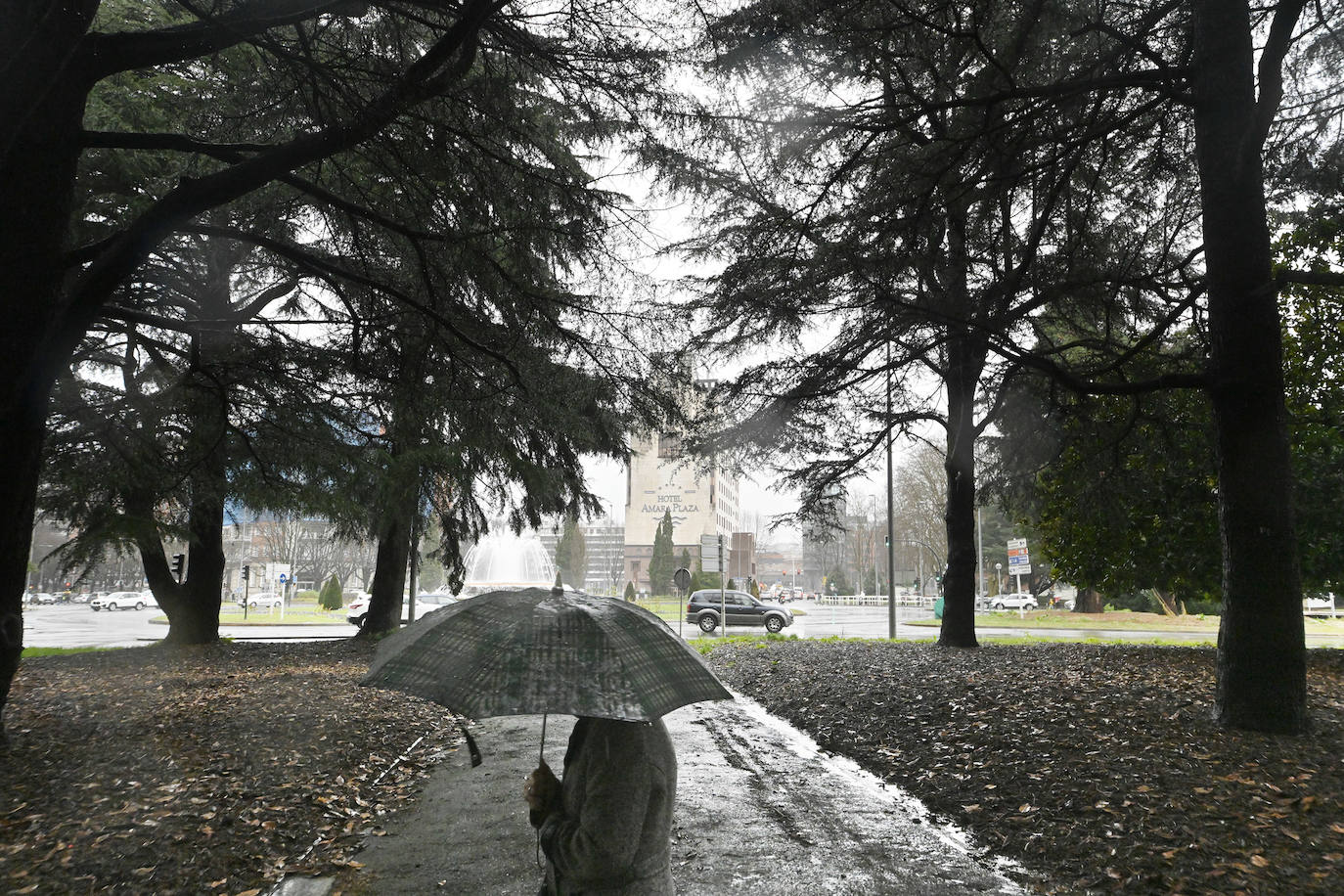 La lluvia no quiere dejar escapar febrero