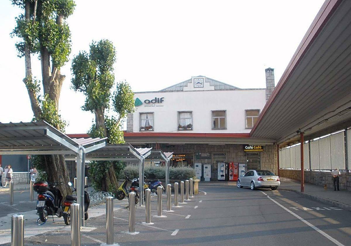 Estación de Adif de Irun.