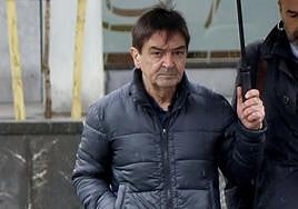 'Iñaki de Rentería', este jueves a su llegada a los juzgados de San Sebastián.