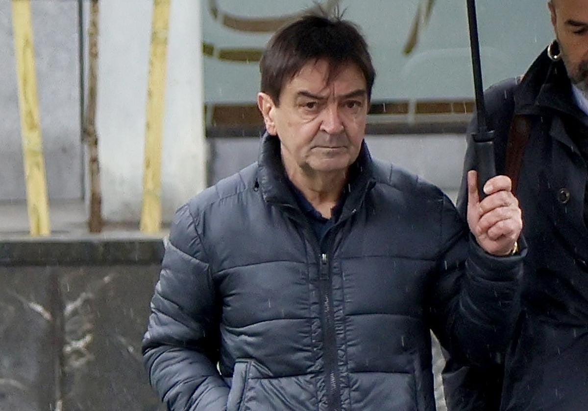 'Iñaki de Rentería', este jueves a su llegada a los juzgados de San Sebastián.