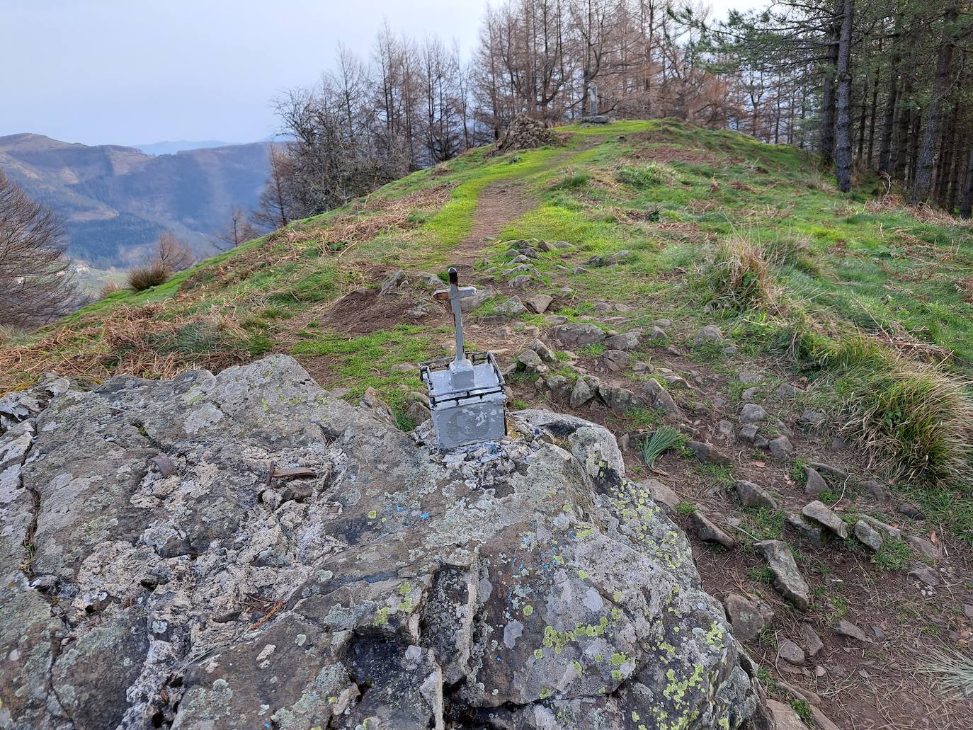 Cima con grandes panorámicas