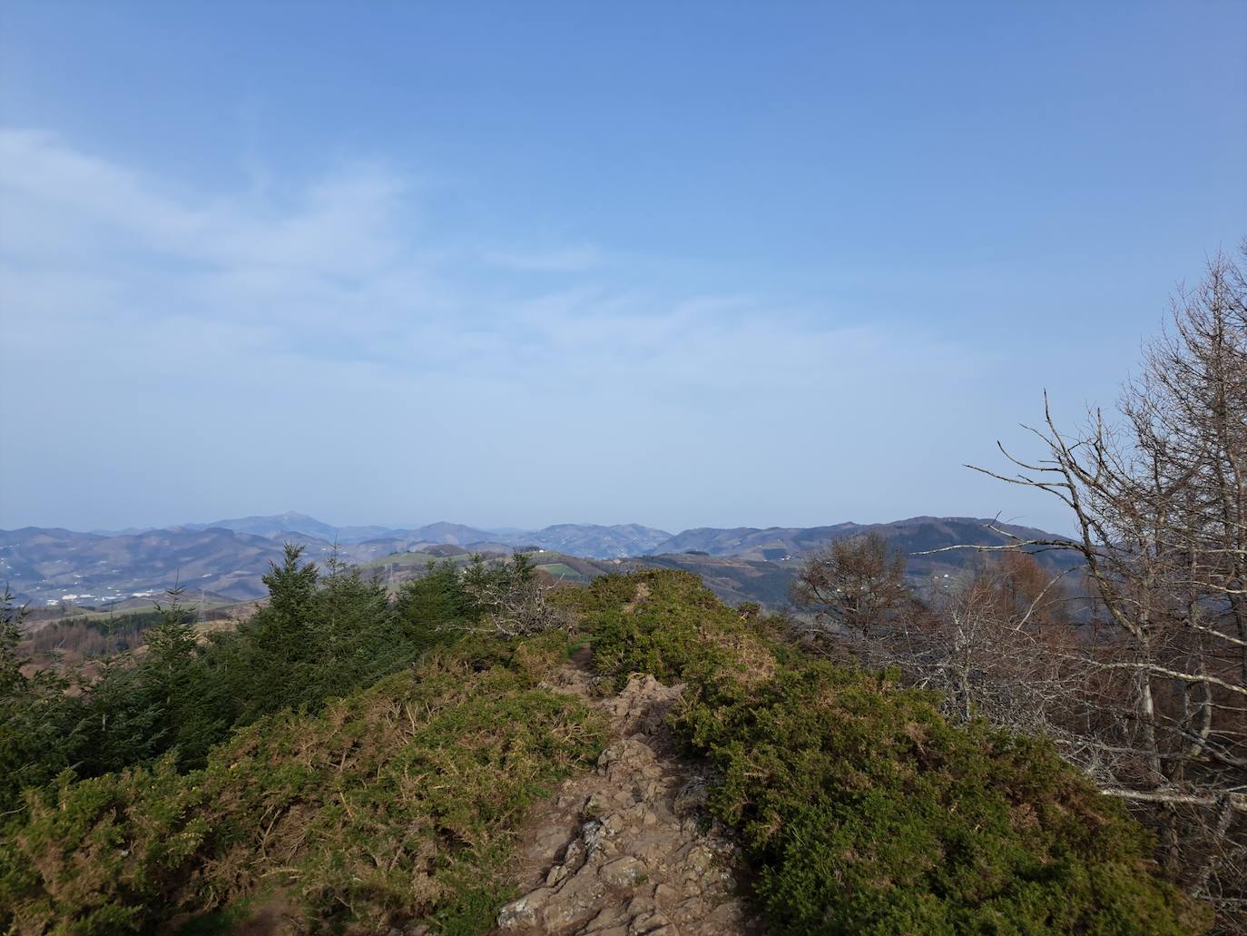 Cima con grandes panorámicas