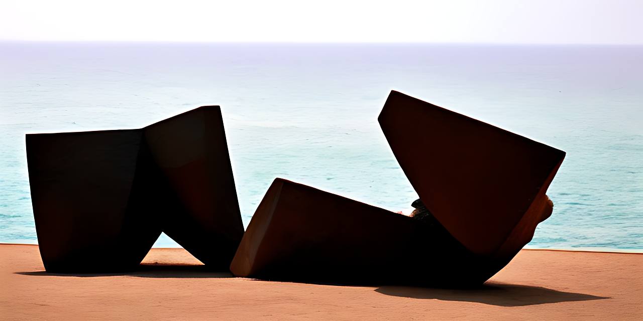 Varias versiones de cómo ve la inteligencia artificial la escultura del ilustre donostiarra