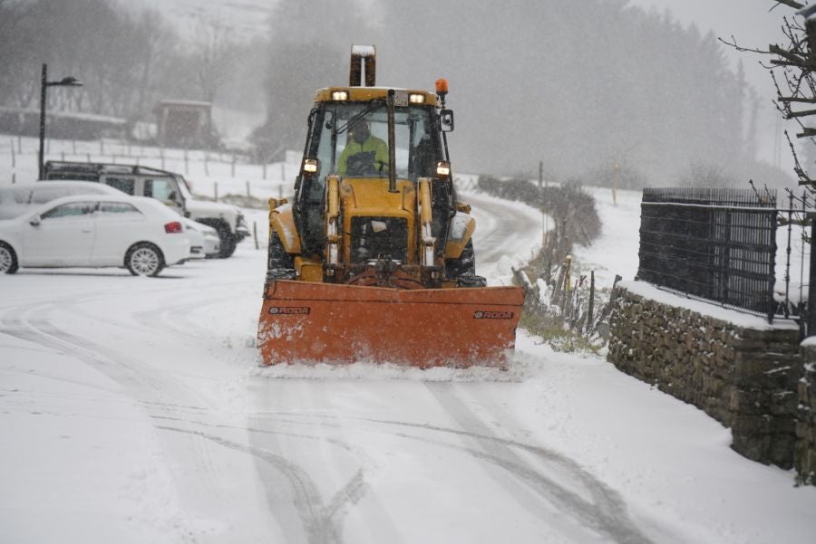 Nieve en Gipuzkoa: El manto blanco se extiende por el territorio