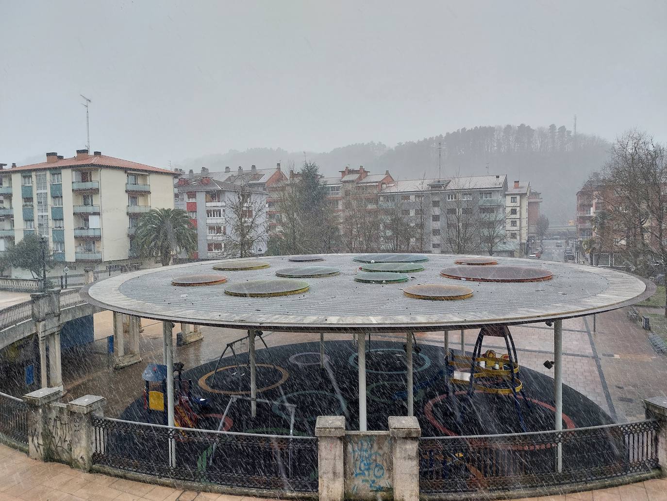 Nieve en Gipuzkoa: El manto blanco se extiende por el territorio