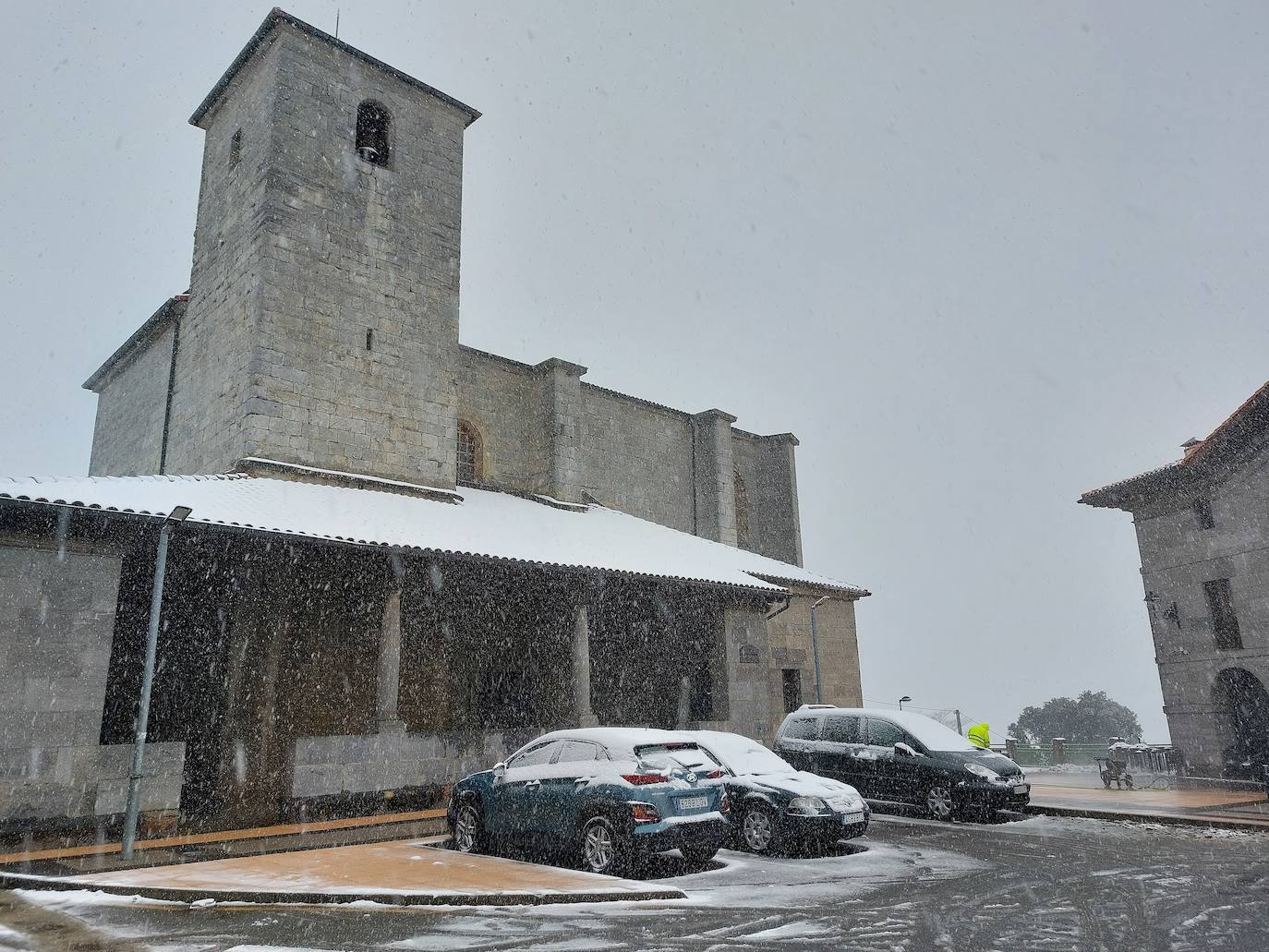Nieve en Gipuzkoa: El manto blanco se extiende por el territorio