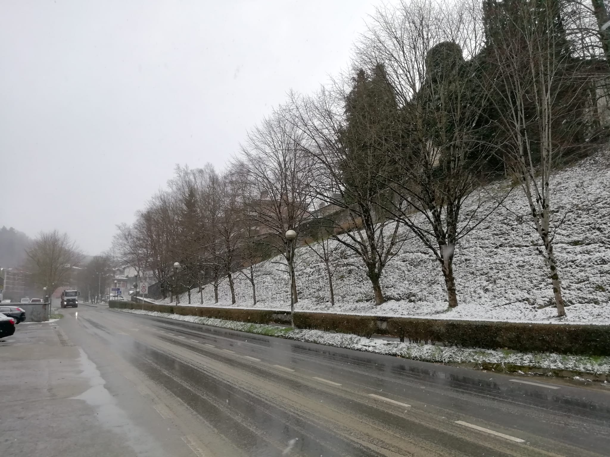 Nieve en Gipuzkoa: El manto blanco se extiende por el territorio