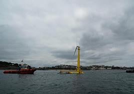 El Gobierno central blinda 100 kilómetros cuadrados para el I+D+i eólico marino en la costa vasca