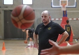 Odriozola, durante un entrenamiento.