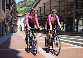 Enekoitz Azparren y Xabier Berasategi.