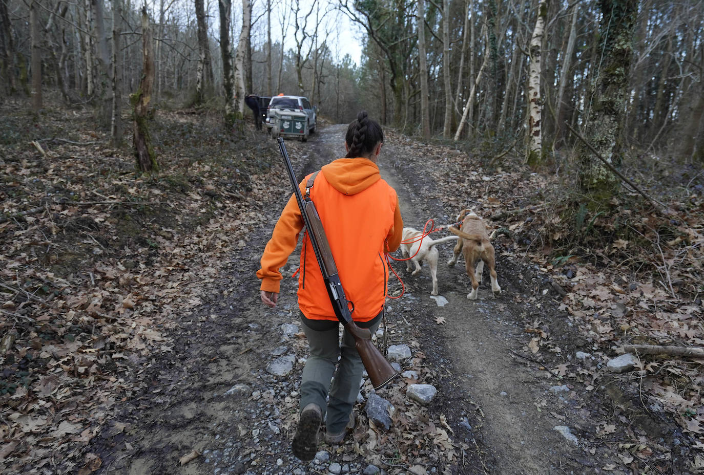 Las cazadoras se hacen su hueco