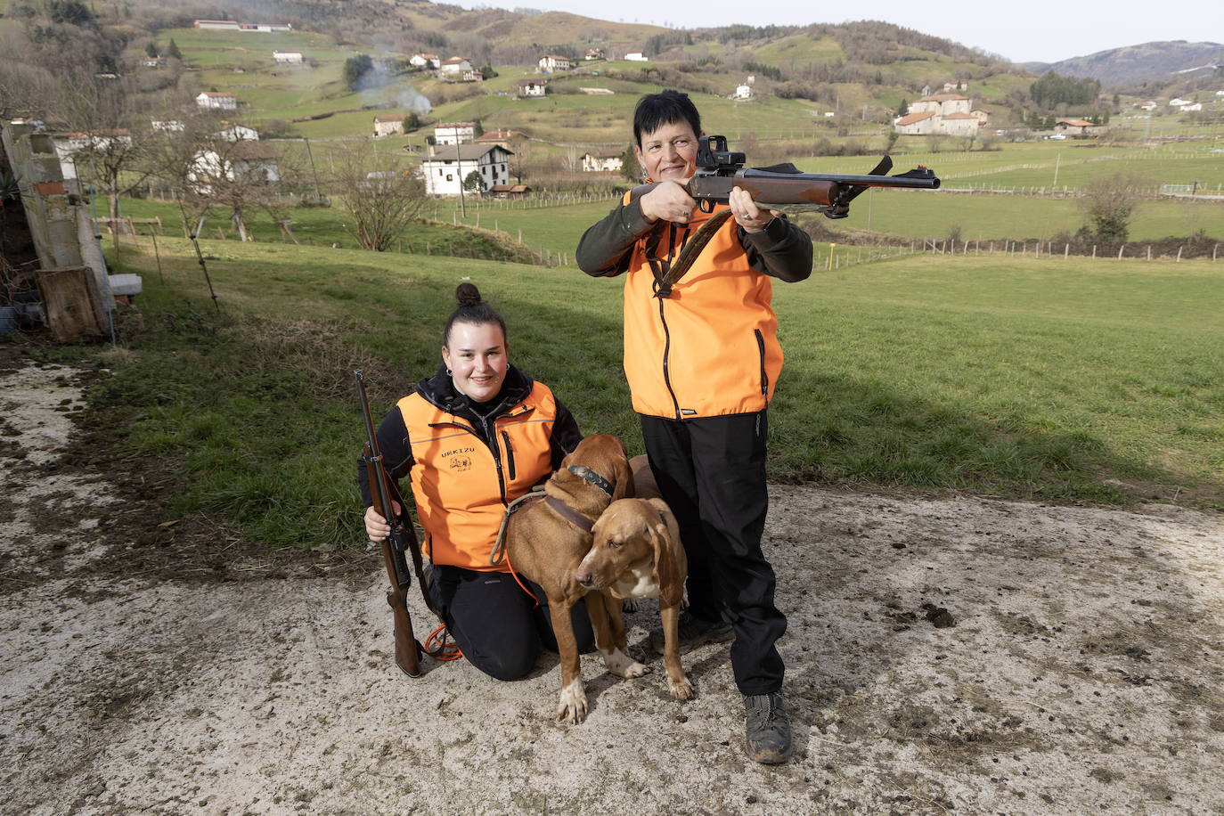 Las cazadoras se hacen su hueco