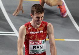 Ben fue oro en 800.