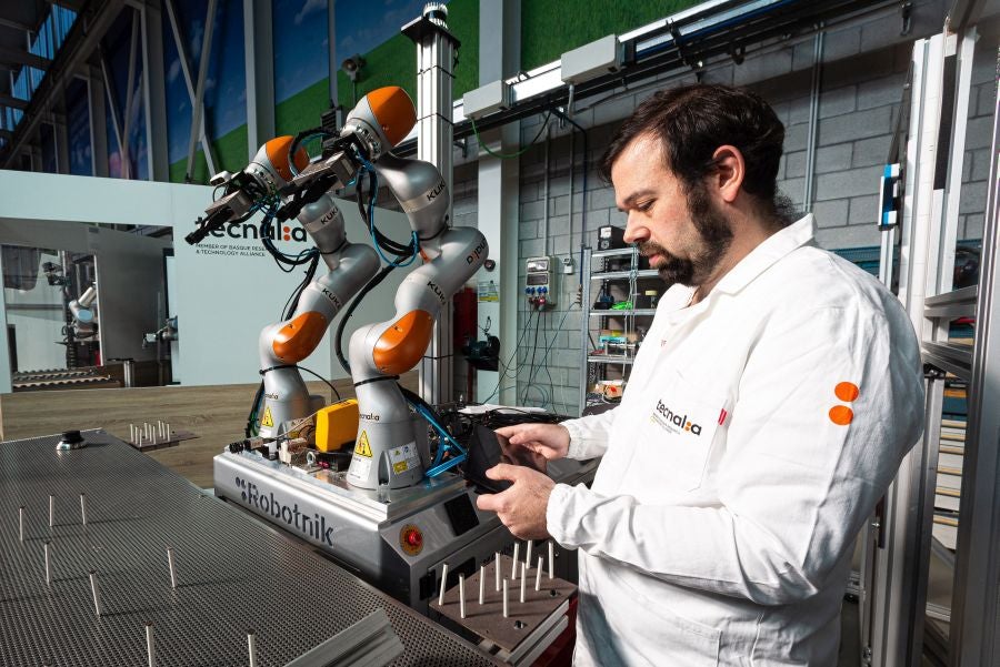 La carrera de la robótica en Gipuzkoa