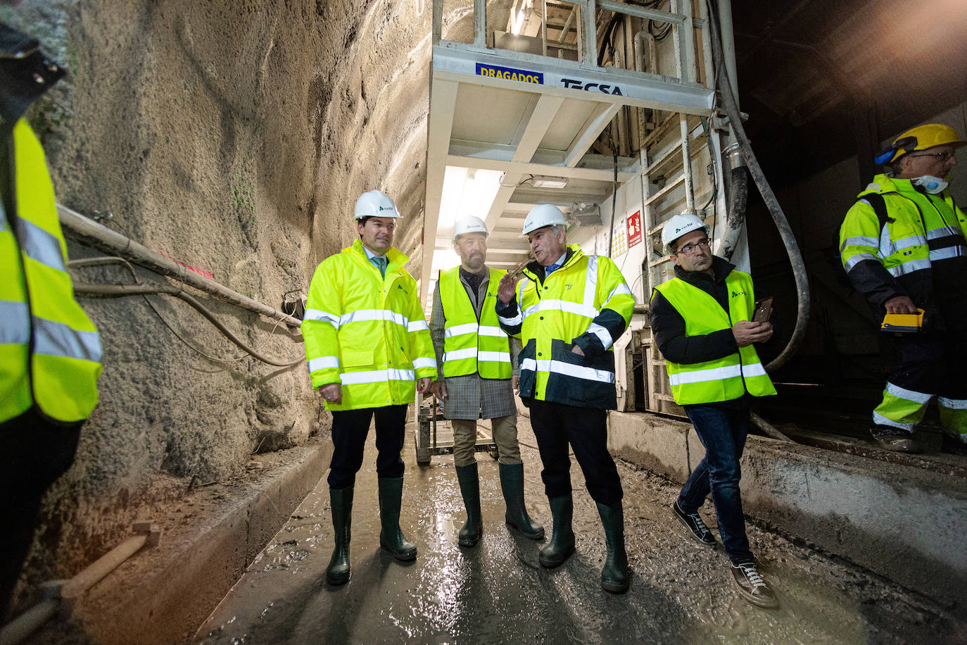 Así van las obras del TAV en Gaintxurizketa