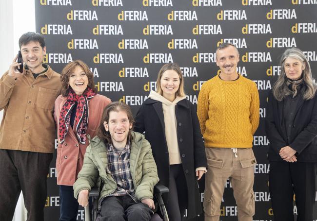 Jon Maya, Mireia Gabilondo, Telmo Irureta, Aitziber Garmendia, Asier Zabaleta y Gabriela Carrizo.