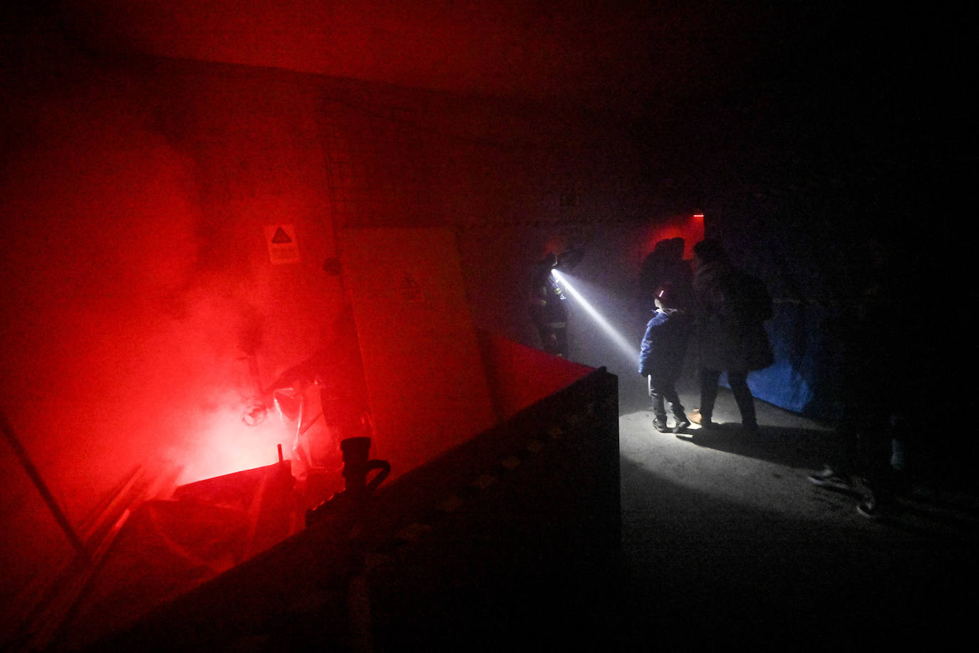 Las mejores imágenes de la jornada de puertas abiertas en el parque de bomberos