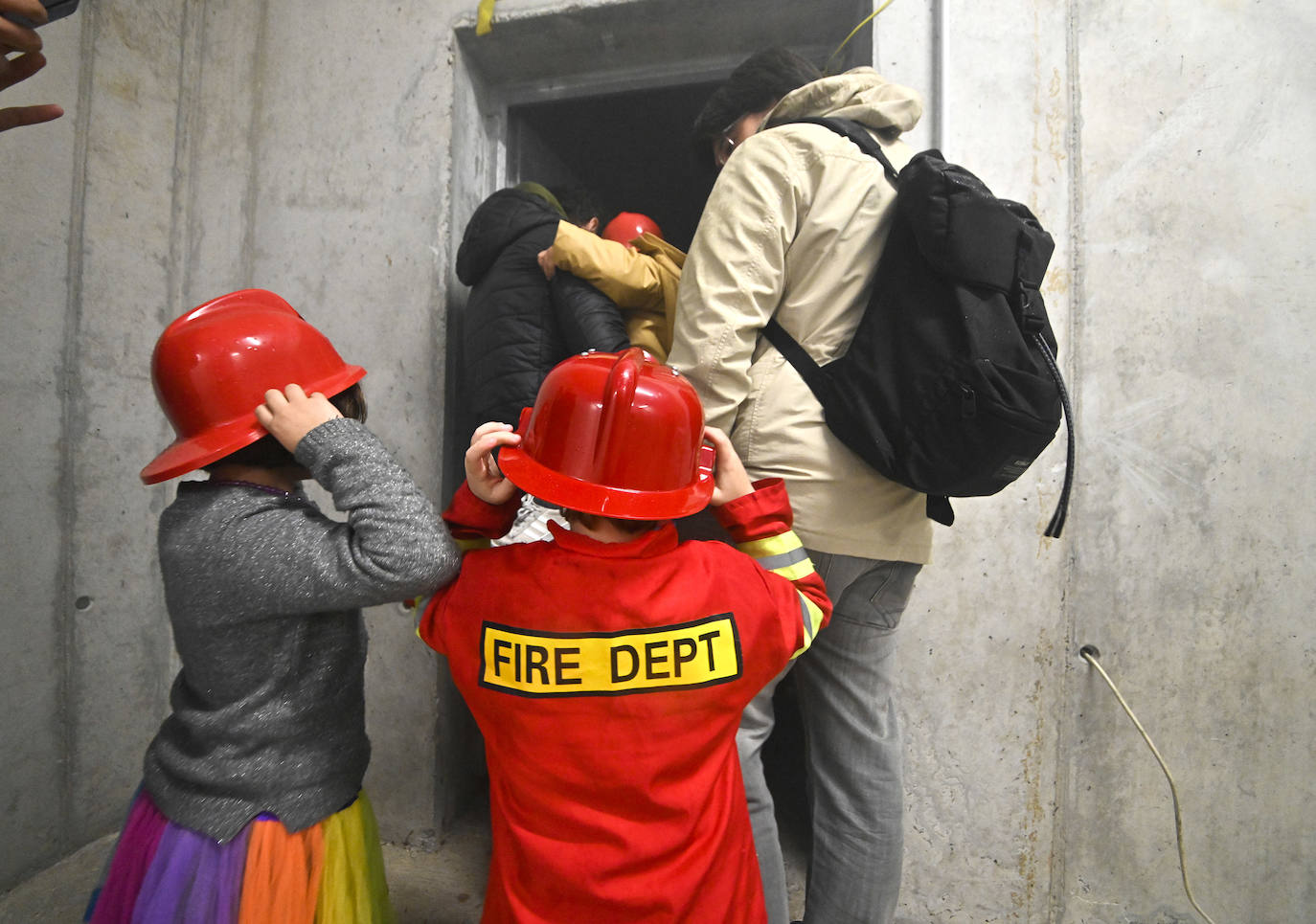 Las mejores imágenes de la jornada de puertas abiertas en el parque de bomberos