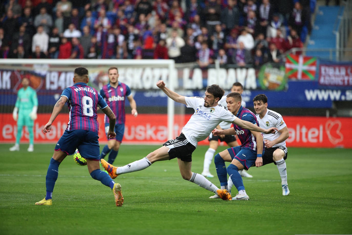 Las mejores imágenes del Eibar-Burgos