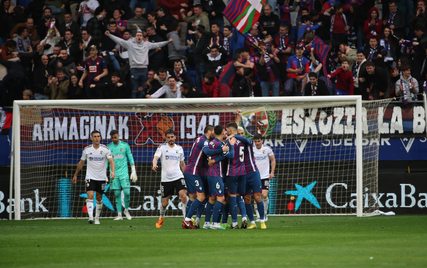 Las mejores imágenes del Eibar-Burgos