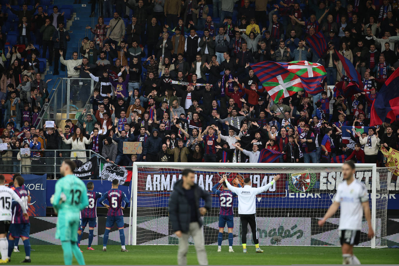 Las mejores imágenes del Eibar-Burgos