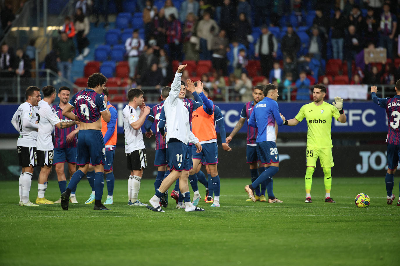 Las mejores imágenes del Eibar-Burgos
