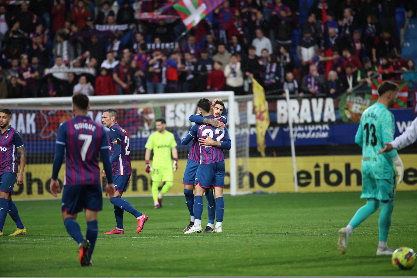 Las mejores imágenes del Eibar-Burgos