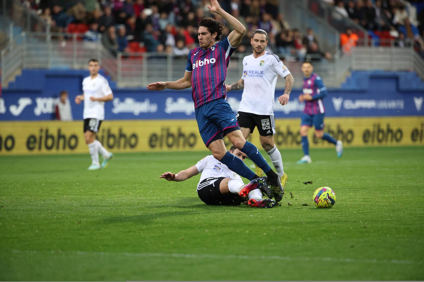 Las mejores imágenes del Eibar-Burgos