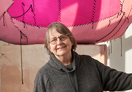 La artista Phyllida Barlow.
