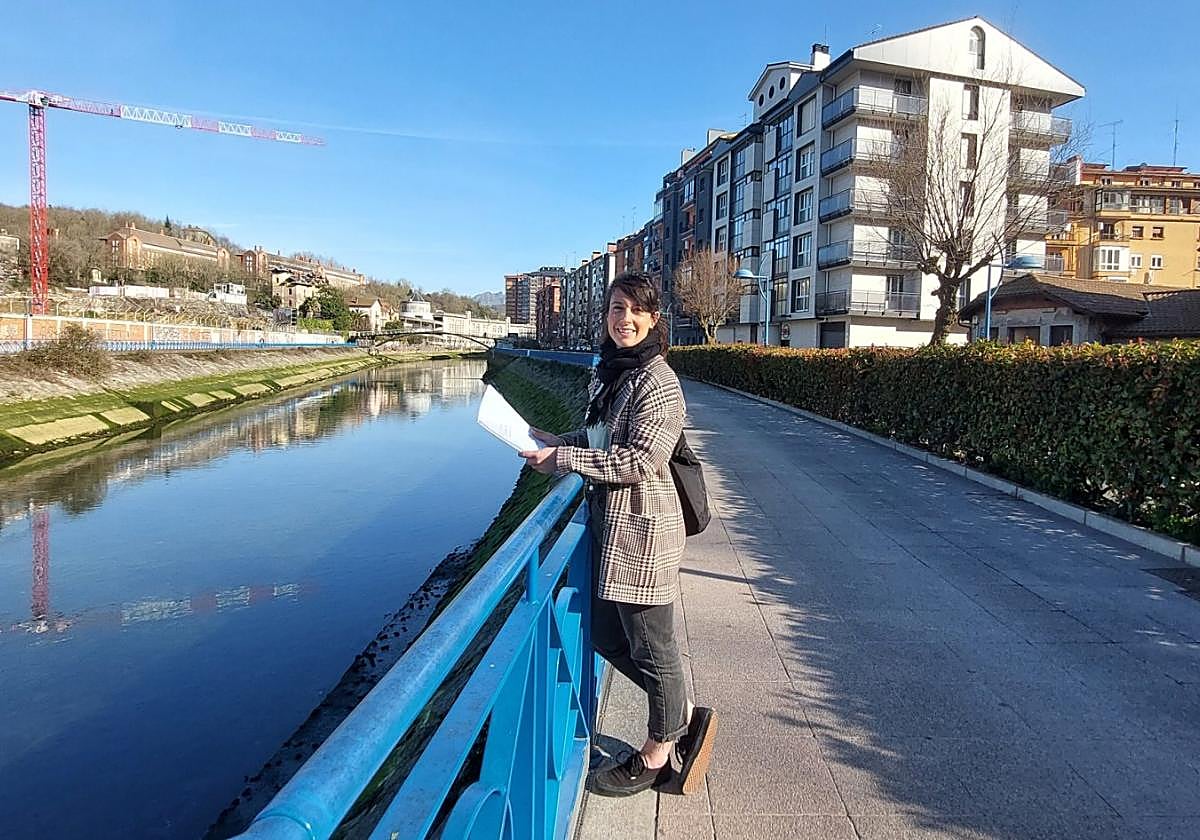 Garazi Solis escribió su trabajo de fin de máster sobre la historia de Iztieta y Ondartxo.