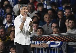 Imanol Alguacil pide más a su equipo.