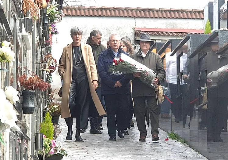 José Ignacio Asensio ha presidido el acto en recuerdo del edil asturiano.