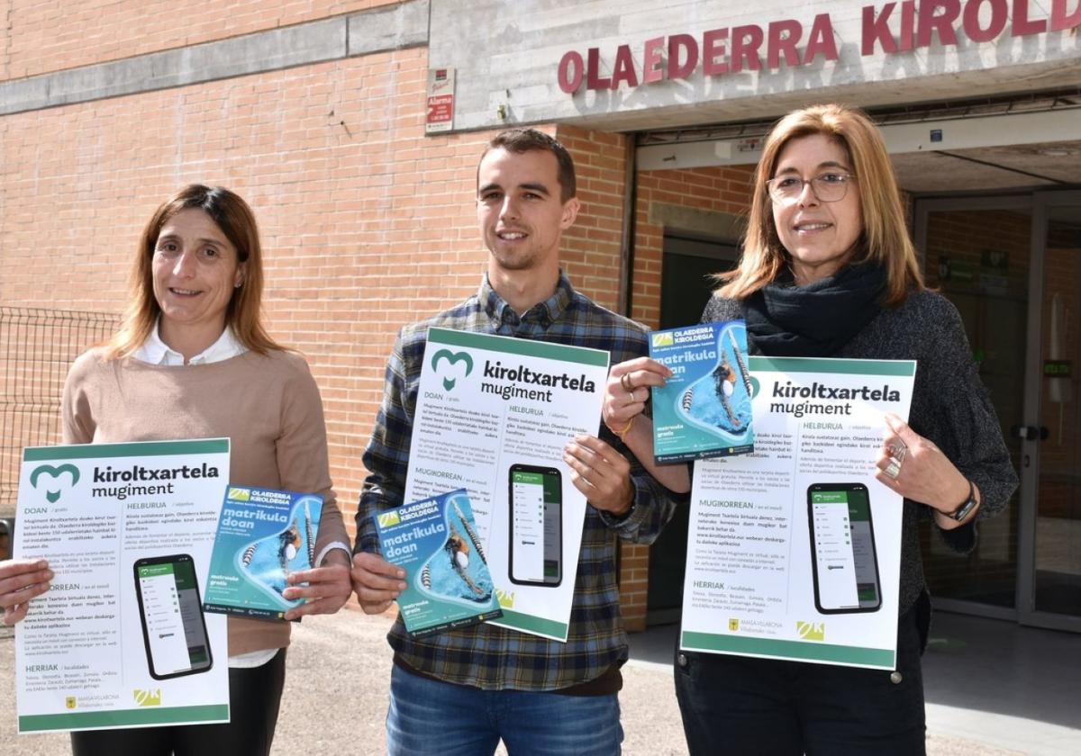 Ayer presentaron la nueva tarjeta deportiva en Olaederra.