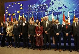 El lehendakari ha presidido este miércoles en Bilbao la reunión de la Iniciativa RLEG.