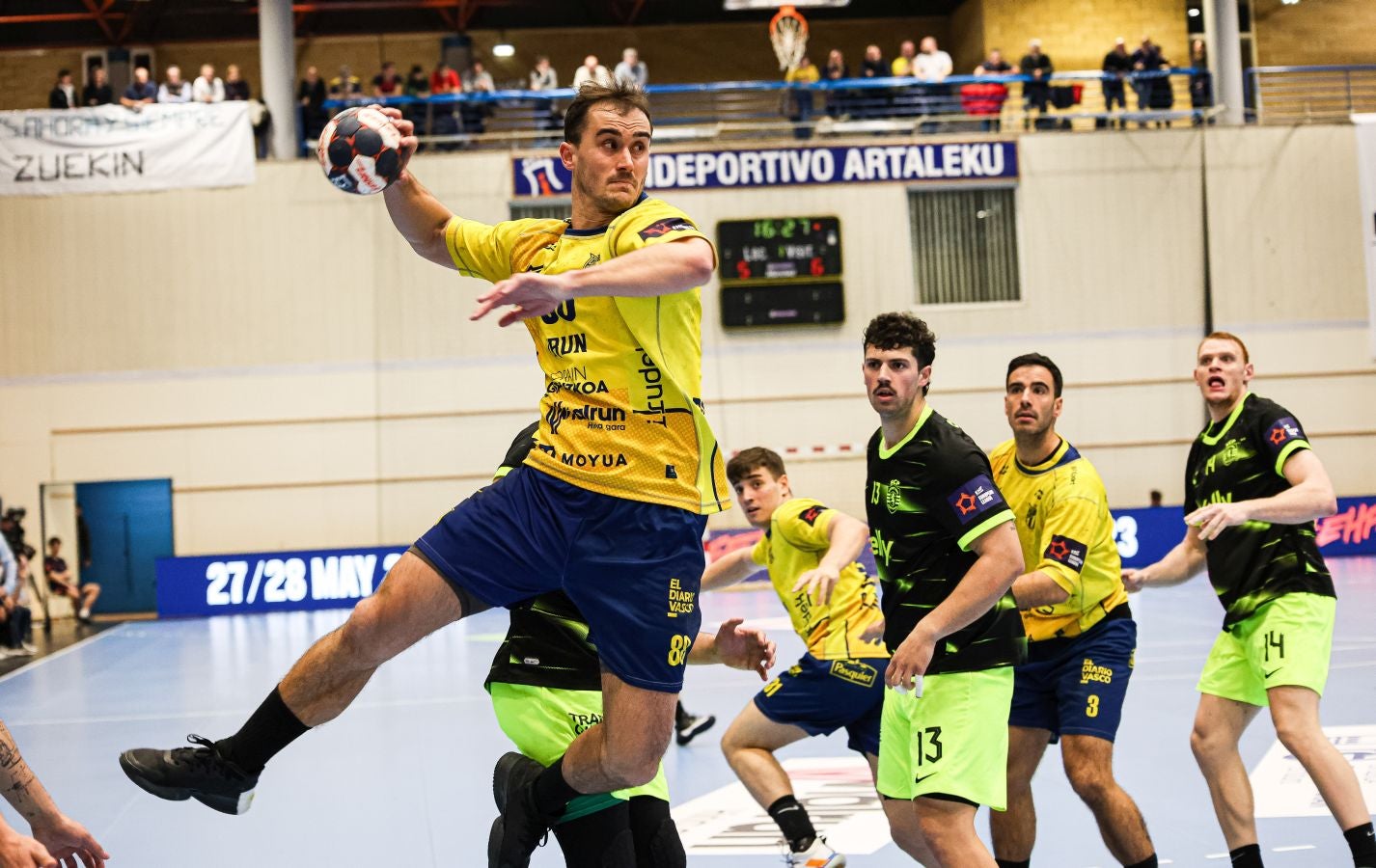 El Bidasoa Irun se impone al Sporting de Portugal