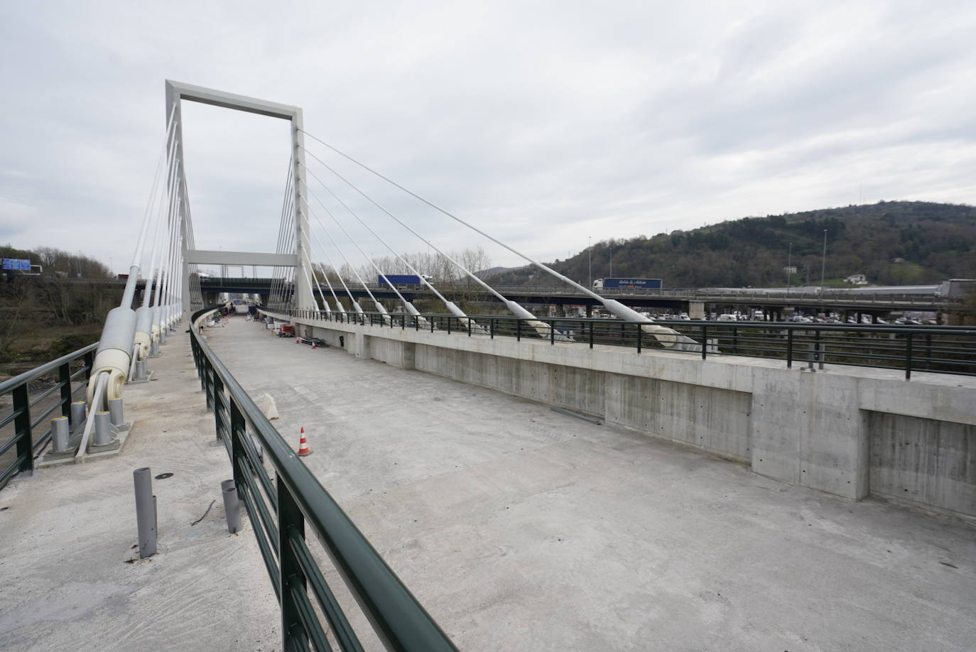 Transportes concluirá en un año el tramo de la Y vasca entre Hernani y Astigarraga