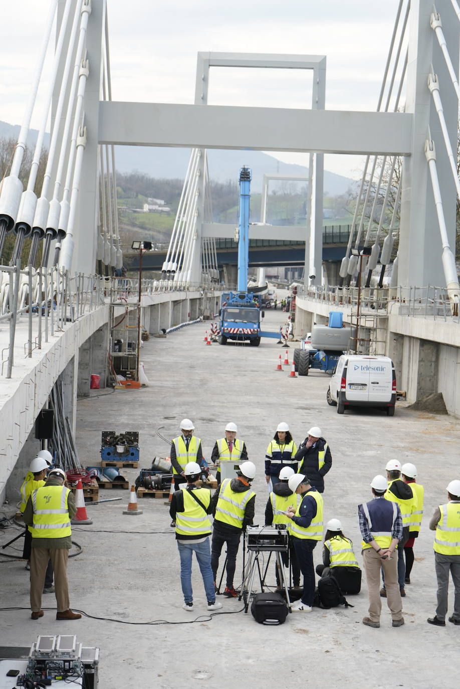 Transportes concluirá en un año el tramo de la Y vasca entre Hernani y Astigarraga