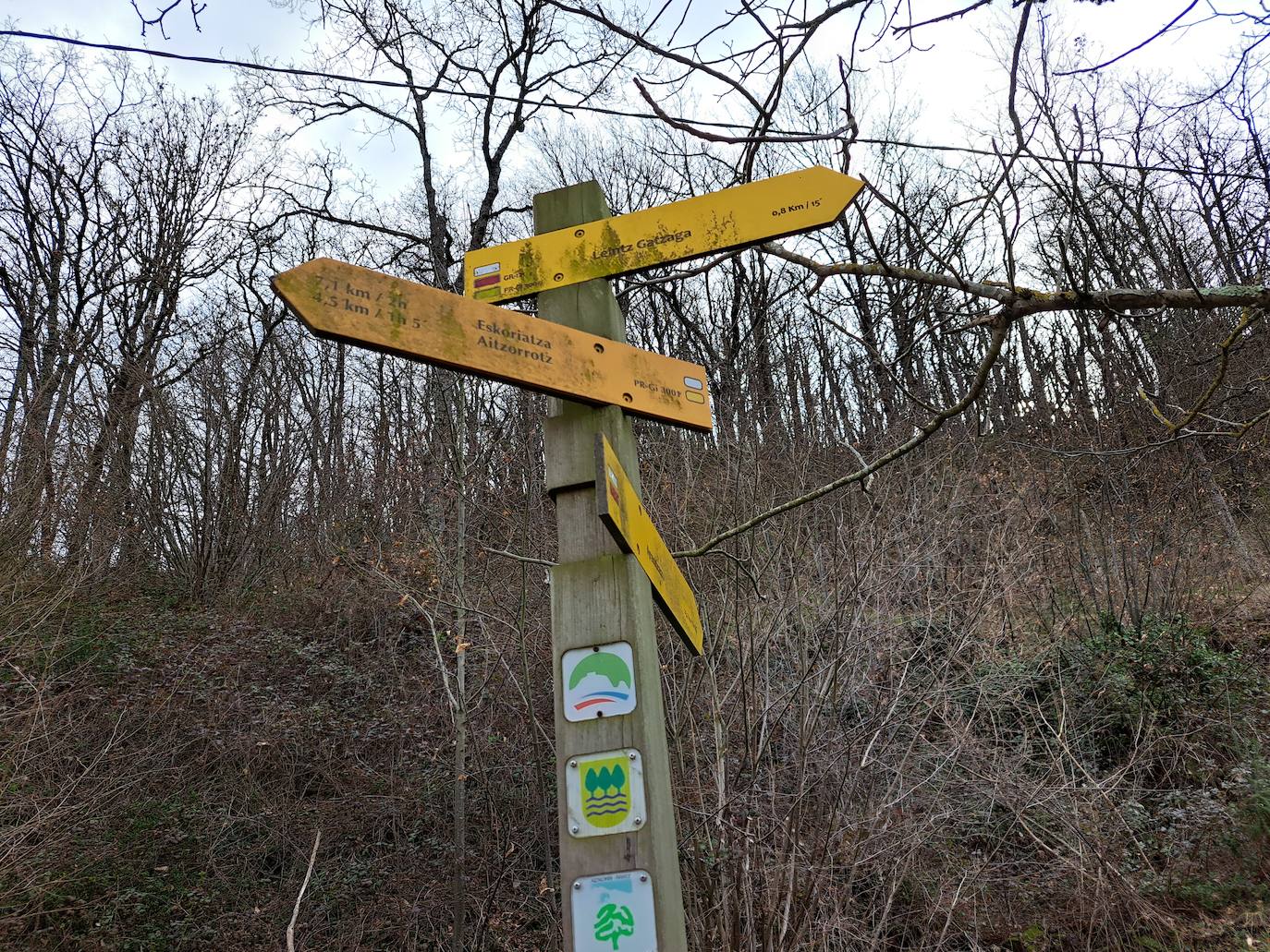 Aitzorrotz, una mole sobre el Alto Deba