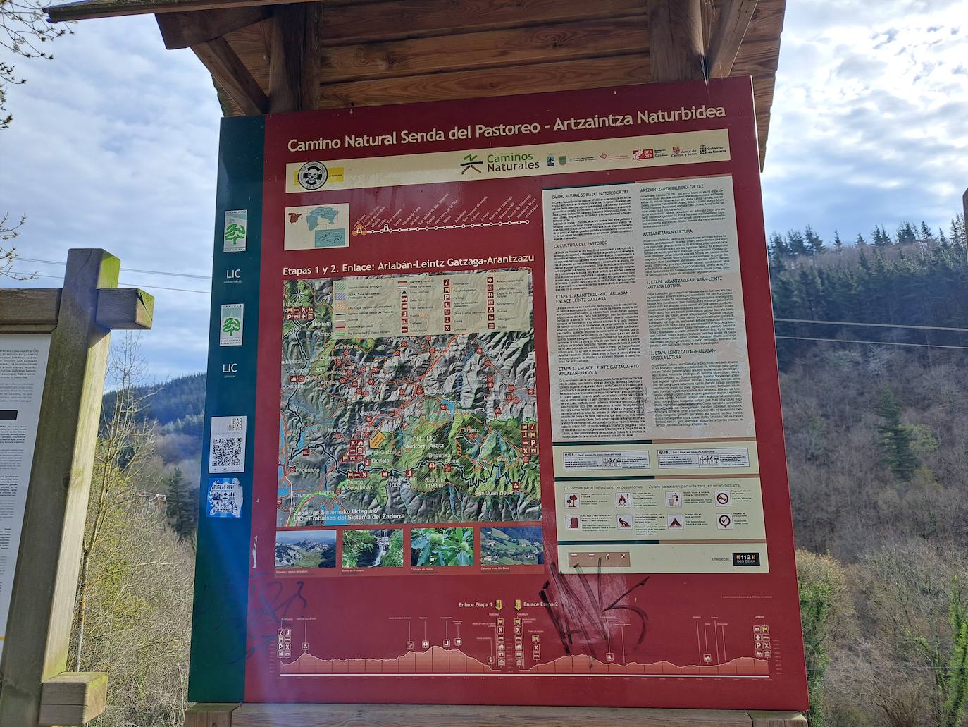 Aitzorrotz, una mole sobre el Alto Deba