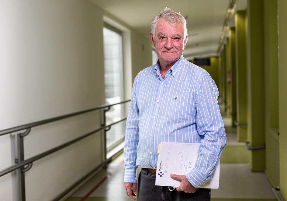 Joseba Aranzabal, coordinador de trasplantes de Euskadi.