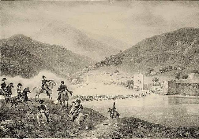 Frontera. 'Passage de la Bidassoa', de Le Camus.