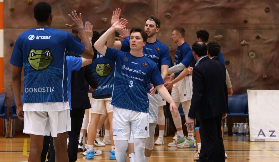 El Guuk Gipuzkoa se lleva el derbi del basket guipuzcoano