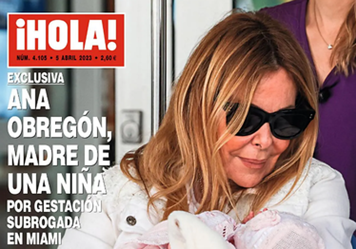 Primeras declaraciones de Ana Obregón tras ser madre por vientre de alquiler: «He vuelto a vivir»