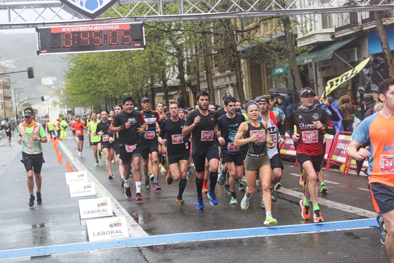 Sigueni y Suárez se llevan el triunfo en la Media Donosti